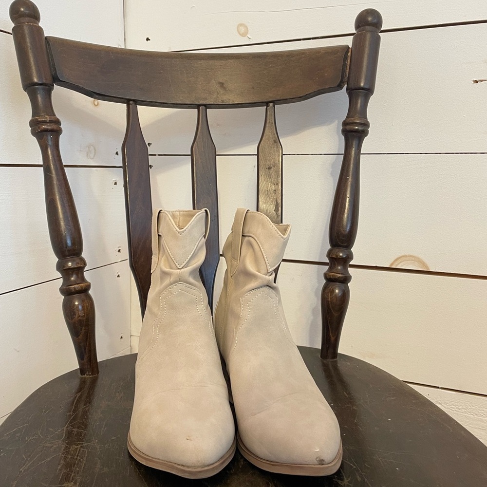 Women’s Western Slouch Boot, Time and Tru, size 7